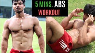 6 PACK ABS Workout for Beginners You can do Anywhere