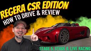 Regera CSR Edition Live Racing setup | How To Drive | Review | CSR2 Racing Regera