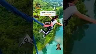 #tripplannersindia #bungeejump #adventure #nature shot trending 5 point