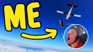 I jumped out of a plane