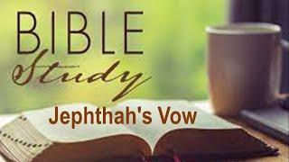 Jephthah's Vow