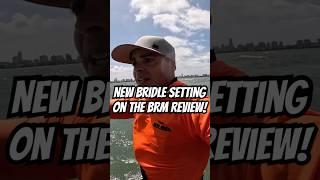 Teaser for a full in depth review on the new bridle setting for the BRM parawing #foiling #parawing