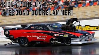 ON-BOARD A 5-SECOND TOP DOORSLAMMER! | KAPIRIS BROTHERS RACING