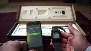 Pebble Smart Watch Set Up guide iPhone 5