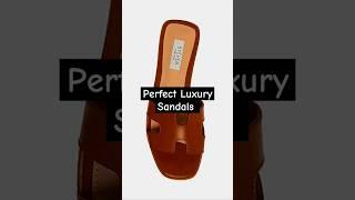 The perfect luxury sandals for summer #fashion #viral #fashionstyle #sandals #comfy #fyp #trend