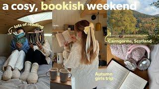 A cosy bookish vlog ⭐️ Reading & roadtrip to the countryside