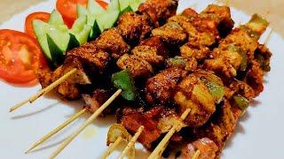 Chicken Shashlik Recipe | Chicken Shashlik Restaurant Style Recipe by Desi Khany