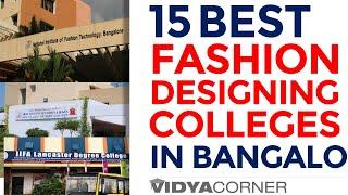 Top 15 Fashion Designing Colleges In Bangalore | Best Fashion Institutes  | 100% Placement | Fees