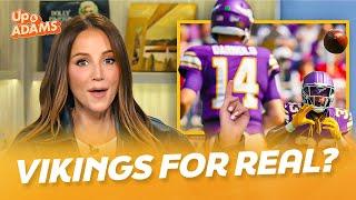 Are the Vikings for Real? Kay Adams Reacts to Texans/Vikings after Darnold Looks MVP-Like