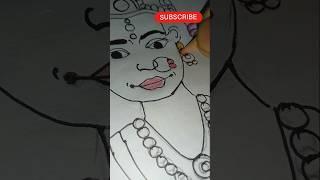 #lakshmi maa ki drawing #youtubeshorts #lakshmi maa ki easy drawing #Akshay.s