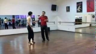 Dance Argentine Tango by Mauricio Castro basic gancho move