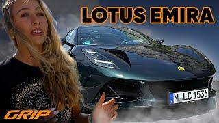 Lotus Emira: Sports car for the racetrack & everyday use? ️ [Dubbed with AI] | GRIP