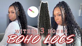 EASY + QUICK 3 hr BOHO LOCS |IamVeronicaC | Eayonhair