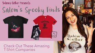 Salem’s Spooky Finds T-shirt Company Product Review