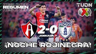 Resumen y goles | Atlas 2-0 Pachuca | Liga Mx -AP2024 - J7 | TUDN