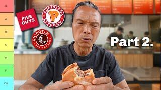 Iron Chef Dad Tries Fast Food for the FIRST time. (Part 2)