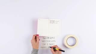 'Get Shit Done' to-do-list pocket notebook by MiGoals + MOXON