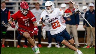 Maryland vs Virginia Lacrosse Highlights | 2025 College Lacrosse