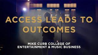 Access Leads to Outcomes at Belmont University's Curb College