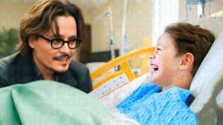 Dying Kid Says Final Goodbye, Then Johnny Depp Appears & Does The Unthinkable!