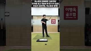 [옥스윙] 옥스윙의 전매특허 '오픈셋업', 타겟을 보고 치는데 못 칠 수가 없죠! #이병옥프로 #세곡동옥선생 #옥스윙