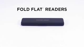 Fold Flat Reading Glasses by Foster Grant