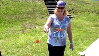 Pam with Clacker Balls