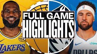 Los Angeles Lakers Vs Dallas Mavericks Full Game Highlights Mar 09, 2025 NBA Season 2024-25