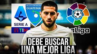 LEGIONARIO GUATEMALTECO ESTA SUBIENDO SU NIVEL Y DEBERIA BUSCAR UNA MEJOR LIGA! 