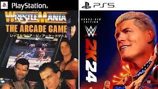 WWE PlayStation Evolution (1995-2024)