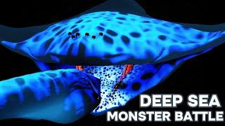 The Bloop vs El Gran Maja - Deep Sea Monsters Battle (2024)