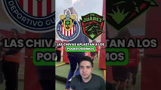  Las Chivas APLASTAN a los PODEROSOS Bravos de Juárez. #ligamx #apertura2024 #chivas