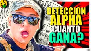  DETECCION ALPHA RECARGADO CUANTO GANA EN YOUTUBE | cuanto GANA un CANAL de #exploración