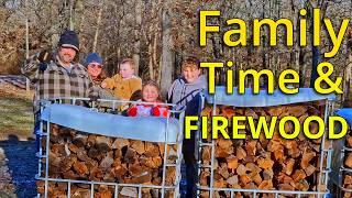 Cleaning Out The Hickory Firewood Bunk