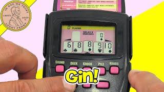 How To Play Gin Rummy The Electronic Radica Handheld Game