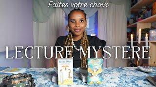 LECTURE MYSTÈRE ️ L'INVISIBLE  Cartes et Cauris Faites votre choix