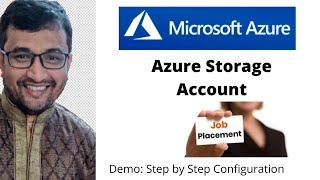 What is Azure Storage Account & How to create it?