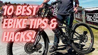 10 best ebike tips - Top 10 emtb hacks, upgrades and mods for your electric mountain bike