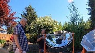 Andy Lenss: Solar Cooking and Water Pasteurizing with Available Materials