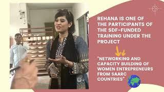 Supporting women entrepreneurs in South Asia_SDF's Networking Project