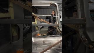 Making the inner roof structure of the stout #sheetmetal #fabrication #roofchop #custom