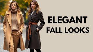 THE MOST ELEGANT FALL TRENDS OF 2024 II Elevate Your Style