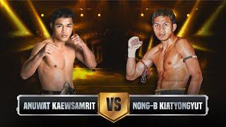 Anuwat Kaewsamrit vs. Nong B Kiatyongyu | Muay Thai Knockout | Full Fight