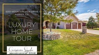 6350 Mountain View Drive Parker. CO | Gwenivere Snyder | Homes For Sale Colorado