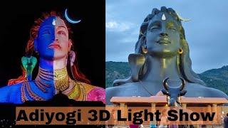 Adiyogi Light Show | Adiyogi Shiva Statue Chikkaballapura Bangalore |