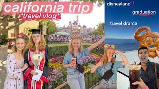 DISNEYLAND VLOG ️ | an evening at disneyland, chapman graduation + Newport Beach