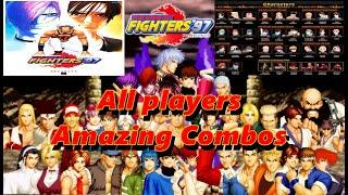 kof 97 all characters combos the king of fighters 97 all players amazing combos DVD