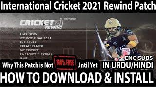 How To Download & Install International Cricket 21 Rewind Patch | New Cricket Game For PC/Laptop