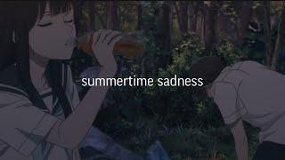 Lana del rey - Summertime sadness (Lyrics)