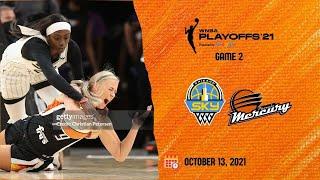 FINALS - GAME 2 | Chicago Sky vs Phoenix Mercury - Oct 13, 2021 | Full Game Replay